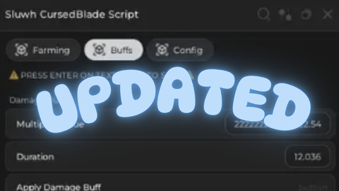 UPDATED INFINITE DAMAGE BUFF BOW BUFFS and MORE - Cursed Blade[ALPHA] script preview