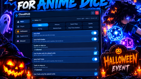 [🎃] Anime Dice