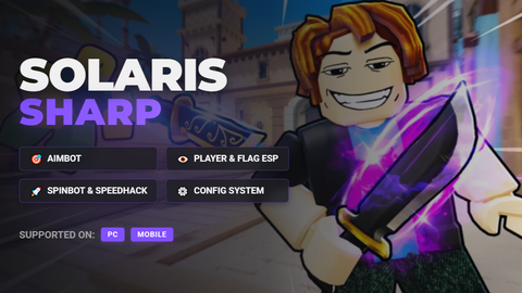 Solaris Aimbot ESP Spinbot - [🌸] SHARP script preview