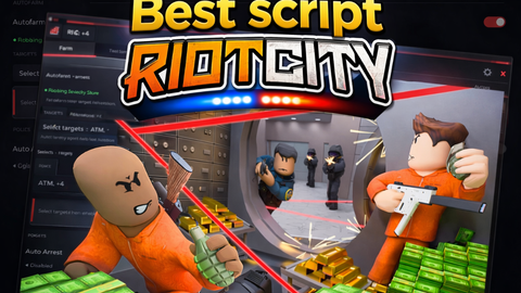 ZXCHUB Riot City Autofarm - [🔫Snipers] Riot City 🚨 Prison Escape script preview