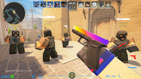 Perfect wallbang all maps - [DUST II] BloxStrike script preview