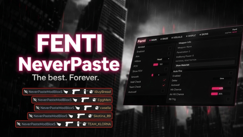 NeverPaste x F3nt Best script