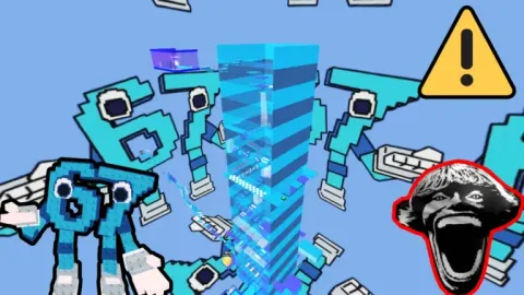 🧠 67 Slap Troll Tower