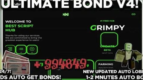 Op AUTO BOND V5 GRIMHUB not by me - Dead Rails [Beta] script preview