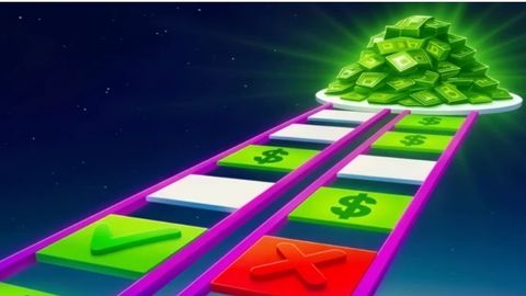 $100,000 Every Glass Bridge Impossible Fun Obby