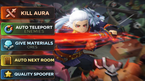 PATCHED Inf Mats Inf Gold Kill Aura OP - Iron Soul: Dungeon [Beta] script preview