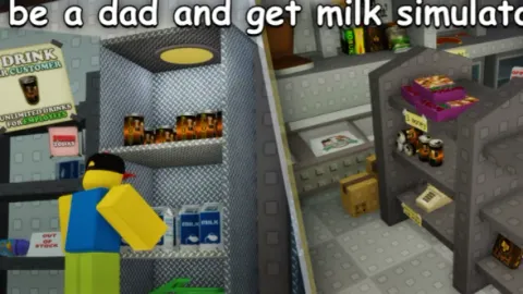 be a dad and get milk simulator