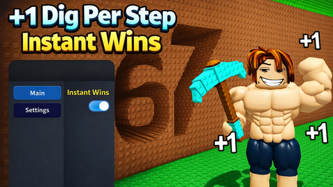 [⛏️] +1 Dig Per Step 