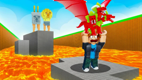 Inf money and tp areas and dupe method in discord - [🦖] Survive LAVA for Brainrots! script preview