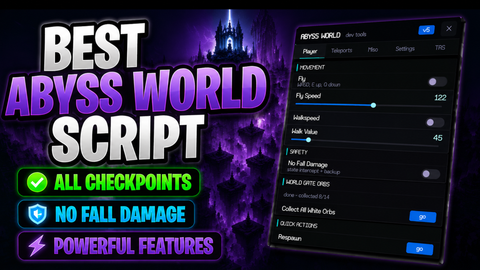 Abyss World 🕳️🌍[DEPTHS UPDATE]