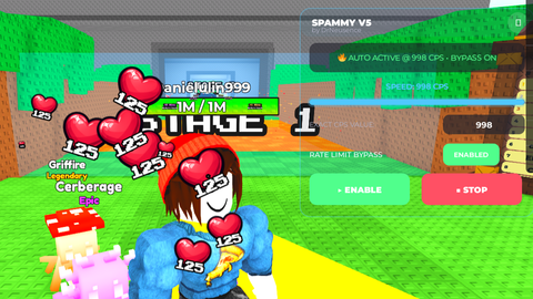 AutoFarm with Bypass - [UPD] +1 Health Per Click script preview