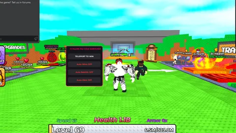 [WORLD 5] +1 Health Per Click