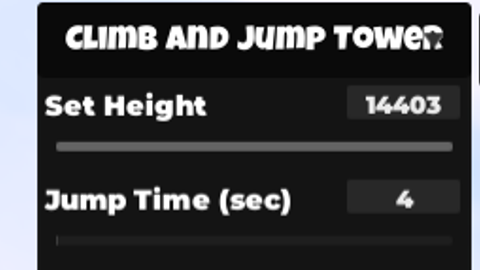Climb and Jump Tower [NEW WORLD]