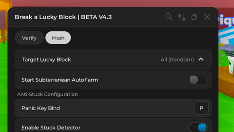 ⛏️ Break a Lucky Block!