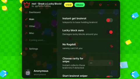 ⛏️ Break a Lucky Block!