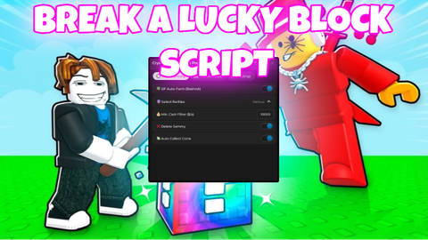 ⛏️ Break a Lucky Block!