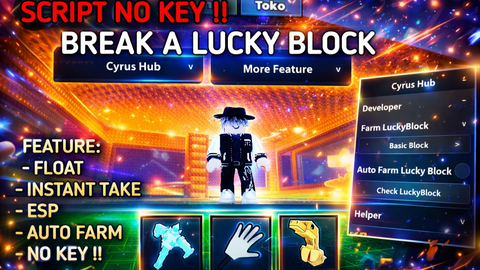⛏️ Break a Lucky Block!
