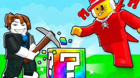 ⛏️ Break a Lucky Block!
