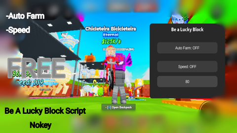 OP NO KEY BYPASS SAFE - Be a Lucky Block script preview