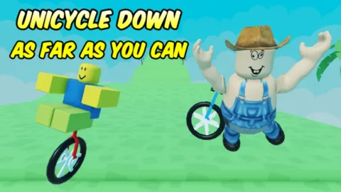 Unicycle Down a Hill