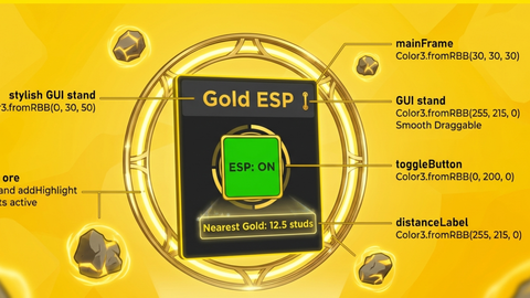 Gold esp keyless - Lethal Ape Beta script preview