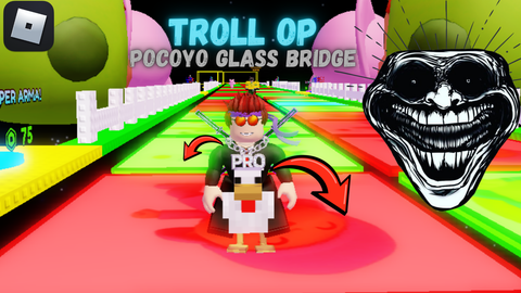 🧢 Pocoyo Glass Bridge