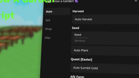 [🛠️] Grow a Garden 🍏
