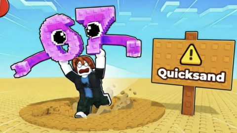 Escape Quicksand for Brainrots!