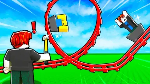 Build Roller Coaster - Build a Roller Coaster🎢 script preview