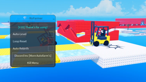 KEYLESS I RoFarmer - Become Forklift Certified Obby! script preview