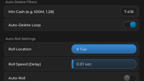 Auto Roll and Delete - Throw Lucky Blocks for Brainrots! script preview