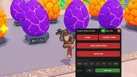 Auto Farm Script - Collect Dinos script preview