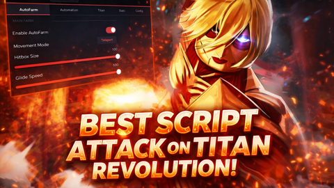 ZXCHUB OP Autofarm and much more - Attack on Titan Revolution script preview