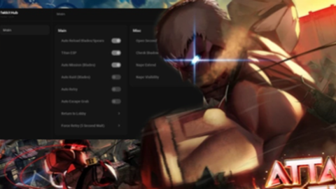 BEST AOTR SCRIPT FOR RAID AND SERUM FARM - [💥 UPDATE 4] Attack on Titan Revolution script preview