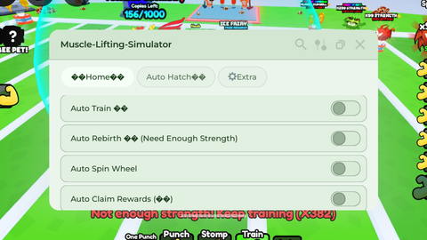 Muscle Lifting Simulator