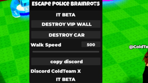 Escape Police For Brainrots