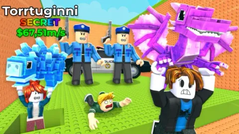 Escape Police For Brainrots