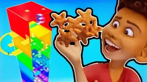 🍗⭐ CHICKEN STARS TROLL TOWER!
