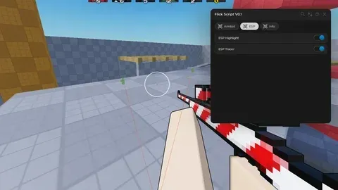 FIick aimbot and esp script UNDETECTABLE AND UNTRACEABLE - [FPS] Flick script preview