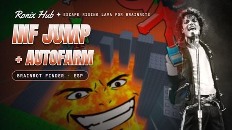 Escape Rising Lava For Brainrots!