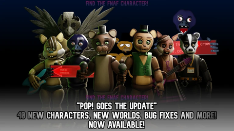 [1100] Find the FNAF Character!