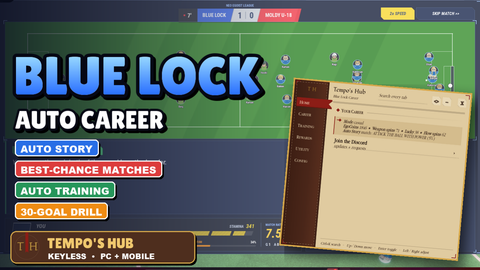 [🎃MULTIPLAYER] Start Your Blue Lock Career!