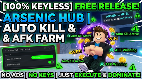 KEYLESS AUTOFARM ASEC HUB VOID LOGIC AND HITBOX EXTENDER - Slap DUELS [🎉UPD!] script preview
