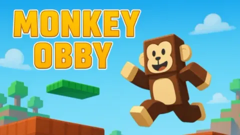 Obby but you're a monkey