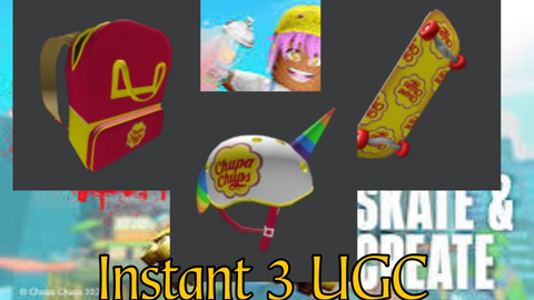 Chupa Chups Skate &amp; Create🎨 [FREE UGC!]