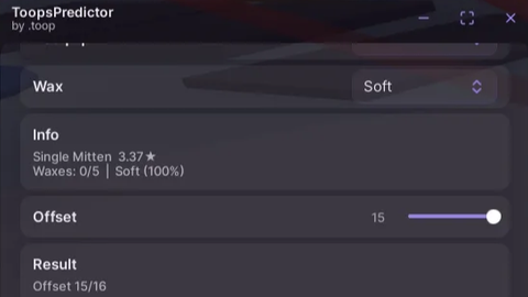 Wax Predictor For BSS Keyless Works In Trades Storage Case - Bee Swarm Simulator script preview