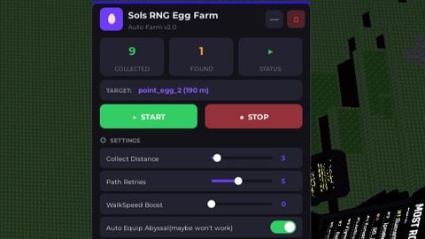 keyless eggs auto farm with abyssal auto equip if u have - Sol's RNG[ Eon67 ] script preview