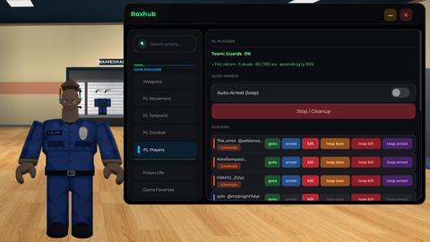 The best Script ever KEYLESS - Prison Life script preview