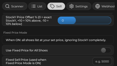 Sneaker Resell Simulator