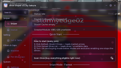 Sneaker Resell Simulator